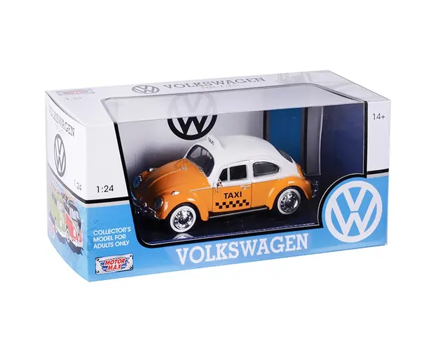 Masinuta Motormax, Volkswagen Beetle Taxi, 1:24