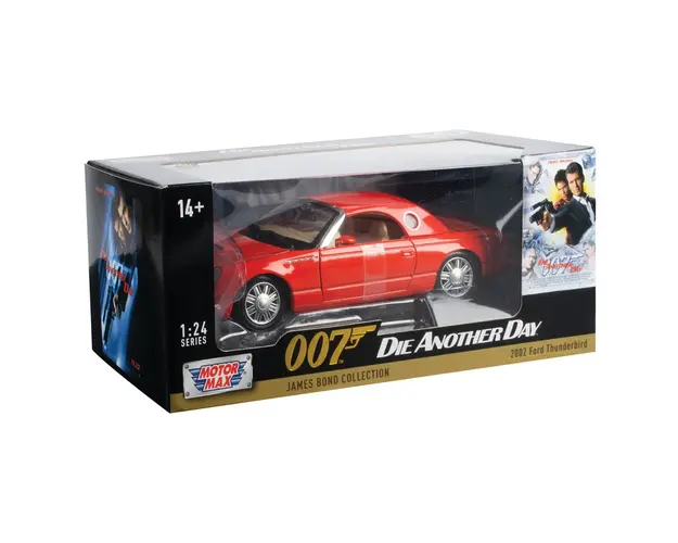 Masinuta Motormax, 2002 Ford Thunderbird James Bond, 1:24