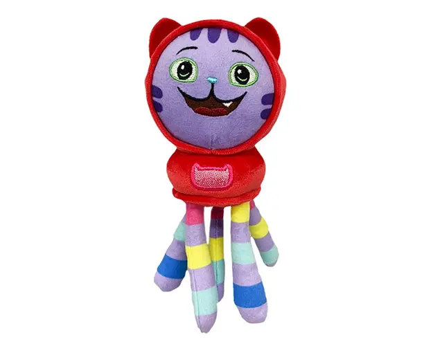 Jucarie de plus, Gabbys Dollhouse, Dj Catnip, 18 cm