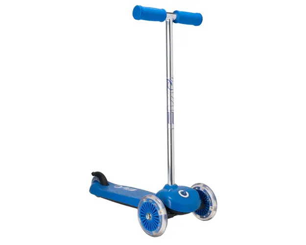 Trotineta cu 3 roti, lumini, Evo, Light Up Move n Groove, Albastru