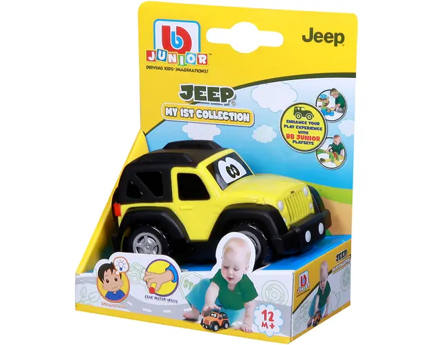 Prima mea masina de colectie, Bburago, Jeep Galben