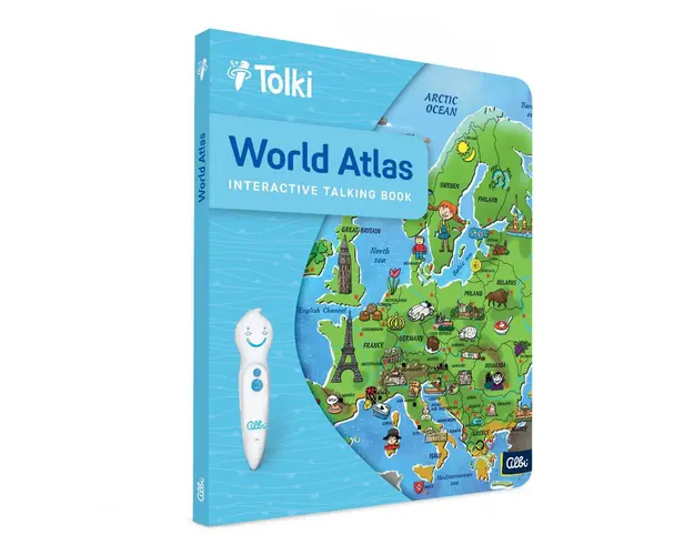 Carte interactiva, Raspundel Istetel, World Atlas (Limba Engleza)