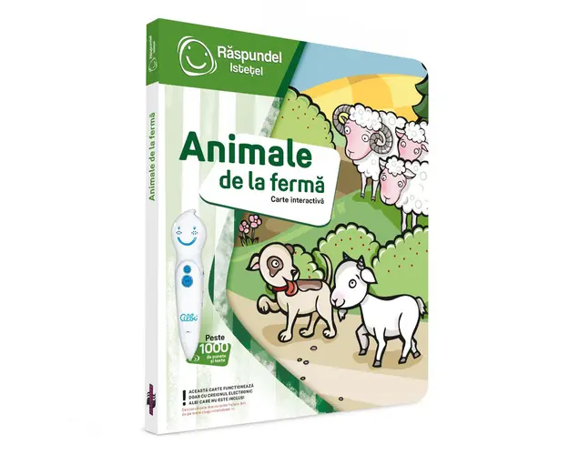 Carte interactiva, Raspundel Istetel, Animale de la ferma