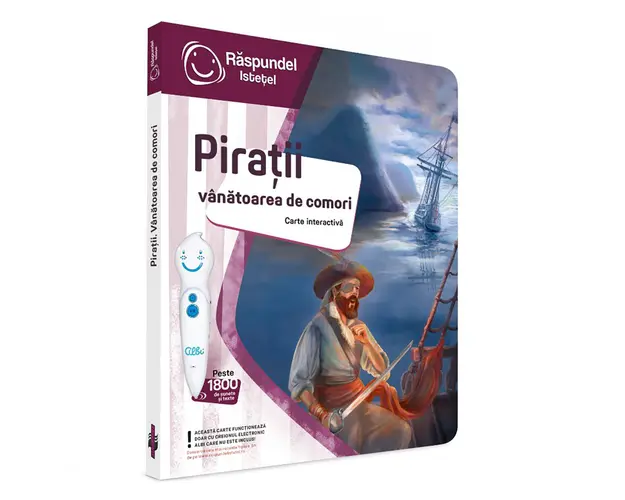 Carte interactiva, Raspundel Istetel, Piratii