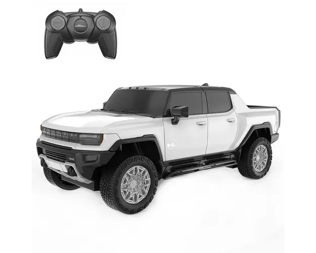 Masinuta cu telecomanda, Rastar, Hummer EV, 1:26, Alb