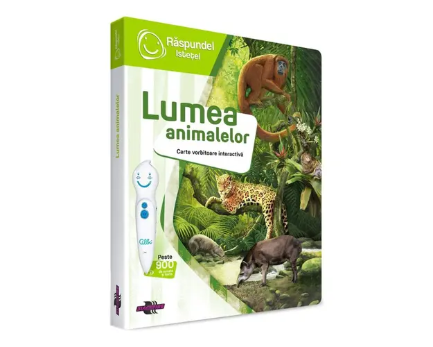 Carte interactiva, Raspundel Istetel, Lumea animalelor