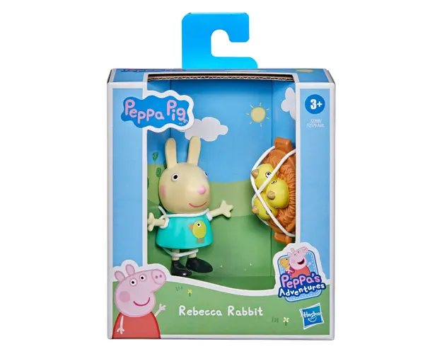 Figurina Peppa Pig, Rebecca Rabbit, 7 cm, F2208