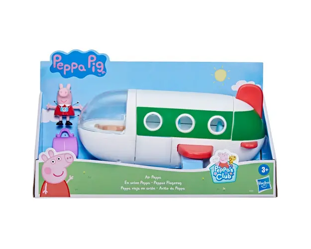 Set figurina si avion, Peppa Pig, Air Peppa, F3557