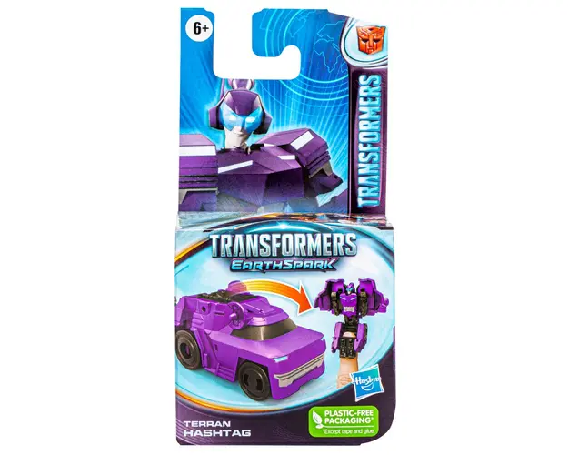 Figurina transformabila, Transformers, Earthspark Tacticon, Terran Hashtag