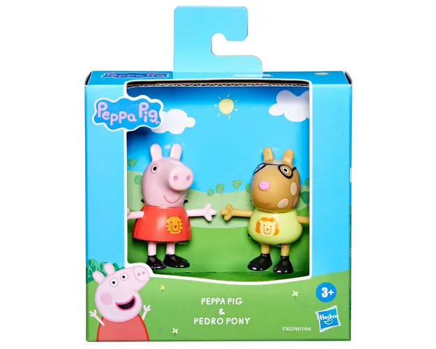 Set 2 figurine, Peppa Pig si Pedro Pony, F7652