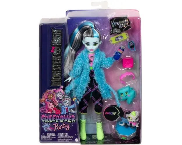Papusa Frankie , Monster High, Creepover Party, HKY68