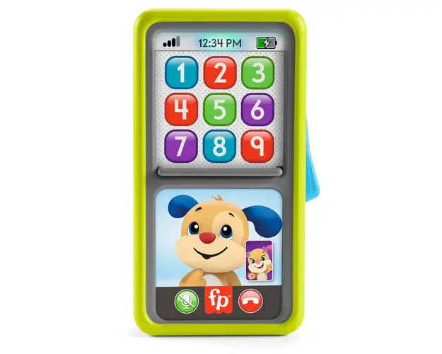 Jucarie bebelusi FIsher Price, Laugh and Learn, Smartphone interactiv, 2 in 1, in limba Romana, HNL49