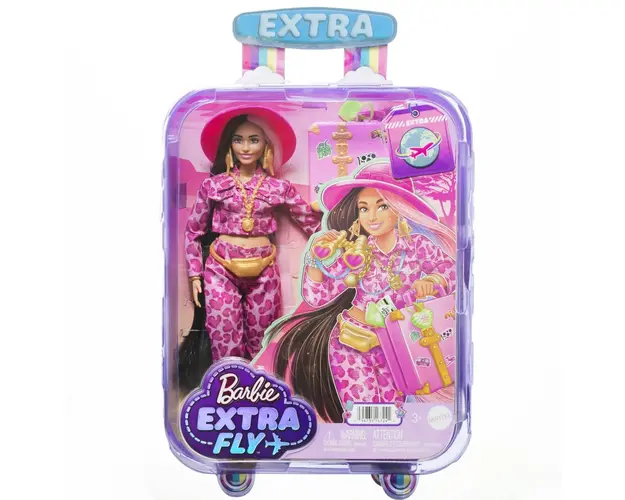 Papusa cu accesorii, Barbie Extra Fly Safari, HPT48