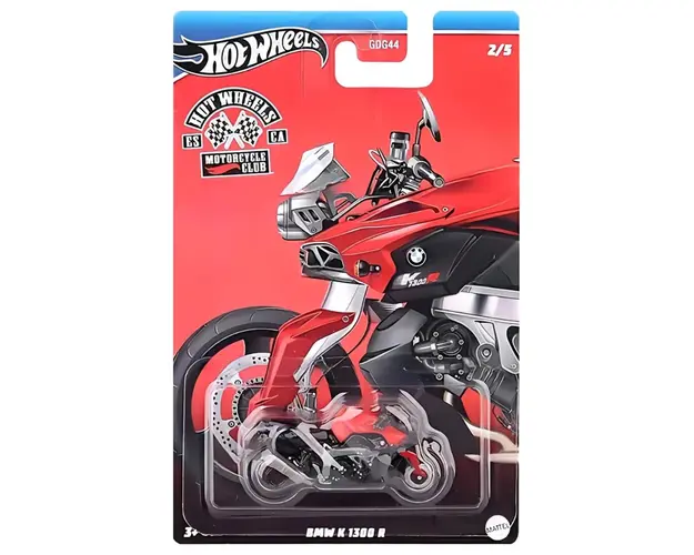 Motocicleta metalica, Hot Wheels, BMW K 1300 R, 1:64, HRR91