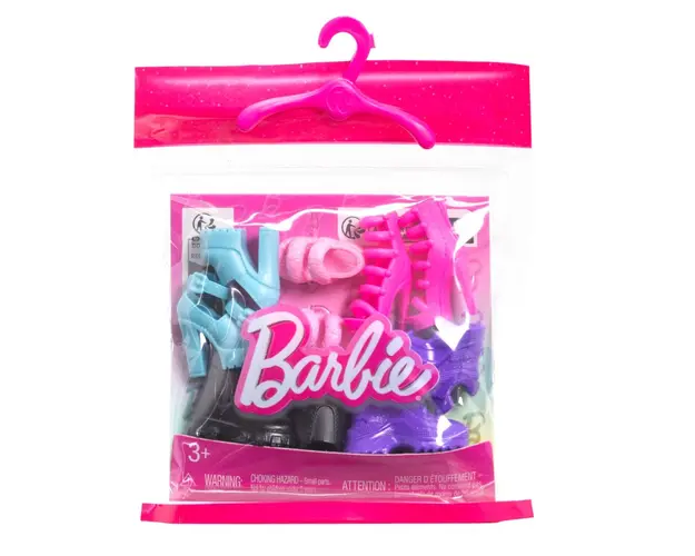 Set 5 perechi pantofi, Barbie, HWV71