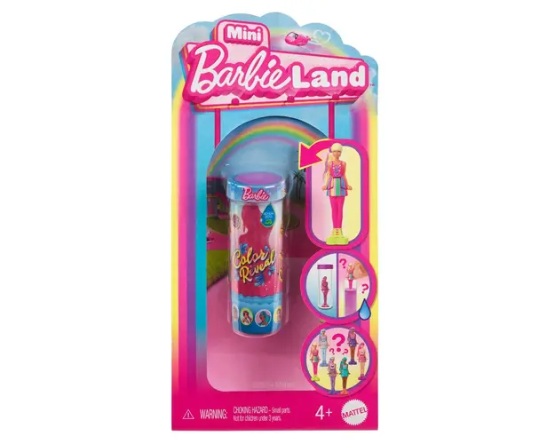 Papusa surpriza Barbie, Color Reveal, Mini Barbieland, HYF28