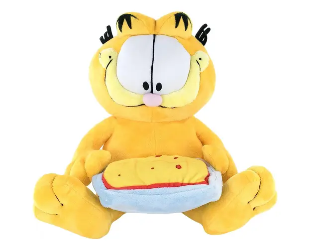 Jucarie de plus Play by Play, Garfield cu lasagna, 21 cm