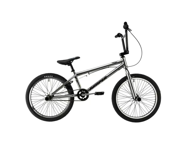 Bicicleta BMX DHS, Jumper, 20 inch, Argintiu