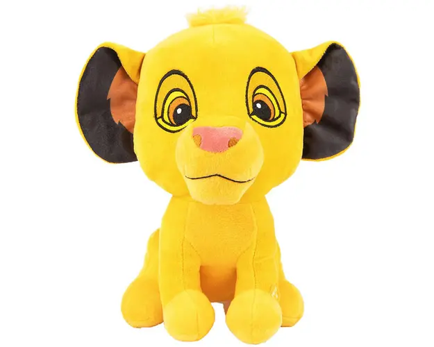 Jucarie de plus cu sunete, Play by Play, Simba, Lion King, 26 cm
