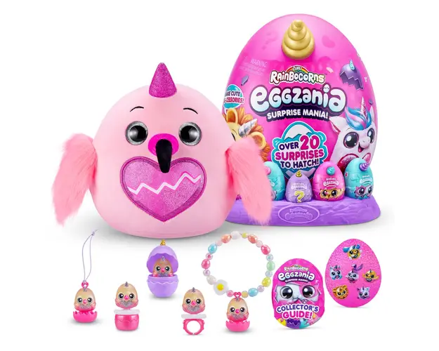 Jucarie de plus, Rainbocorns, Eggzania cu surprize