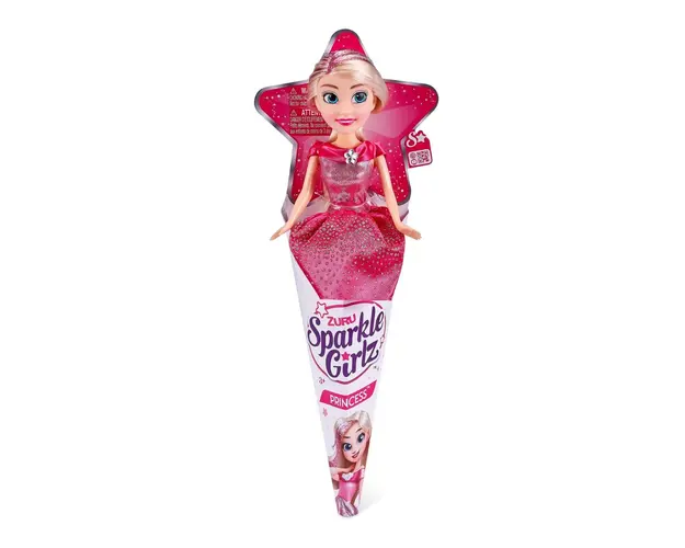 Papusa printesa Sparkle Girlz, Roz, 27 Cm