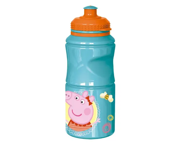 Bidon sport din plastic, Stor, Peppa Pig, 380 ml