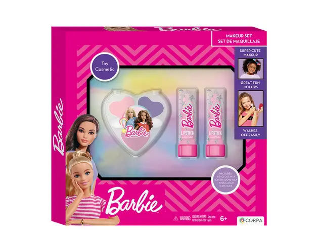 Set mini de machiaj, Barbie