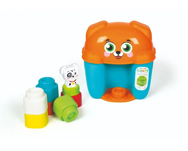 Jucarie moale pentru bebelusi, Clementoni, Soft Clemmy, Catel