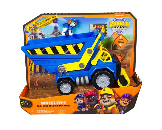 Set basculanta cu figurina, Rubble&Crew, 6070126
