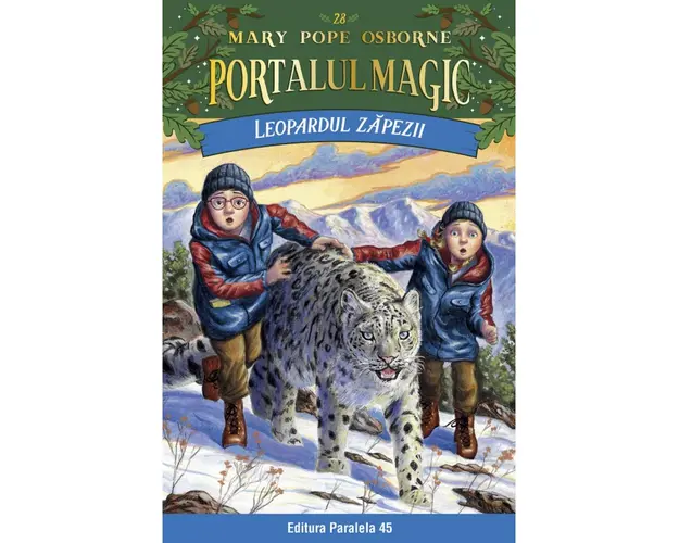 Leopardul zapezii. Portalul magic nr. 28, Mary Pope Osborne