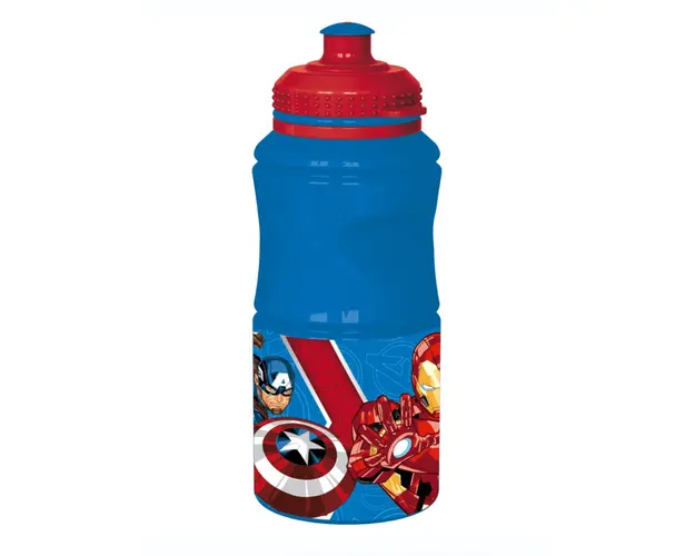 Bidon sport din plastic, Stor, Avengers, 380 ml