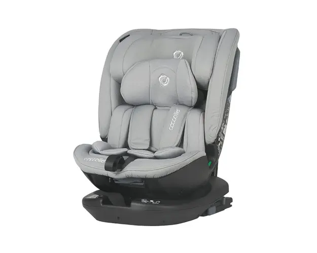 Scaun auto rotativ Coccolle, I-Size Velsa Neutral Grey, 0-36 kg