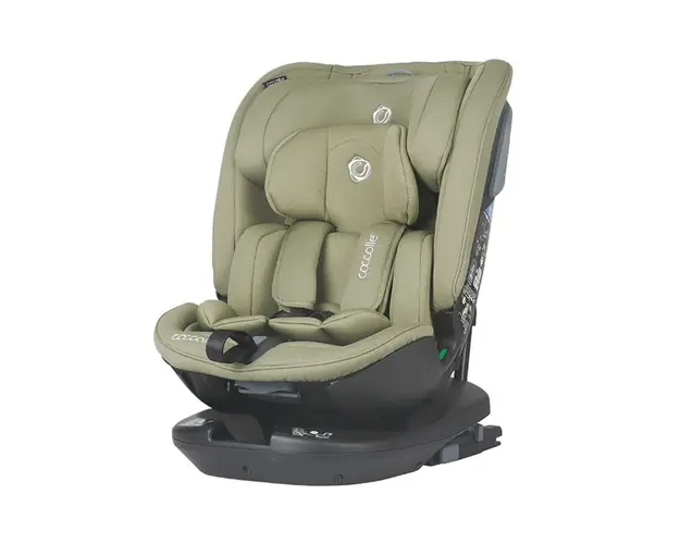 Scaun auto rotativ Coccolle, I-Size Moss Green, 0-36 kg