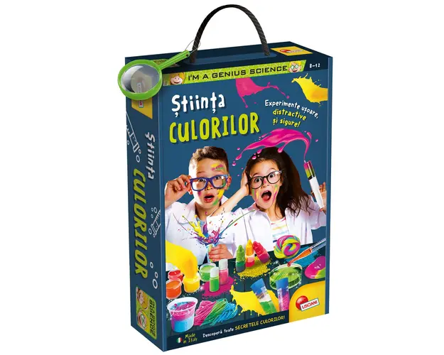Set de stiinta Lisciani, Laboratorul de culori