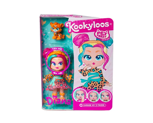 Papusa Kookyloos, Pets Party, Diana