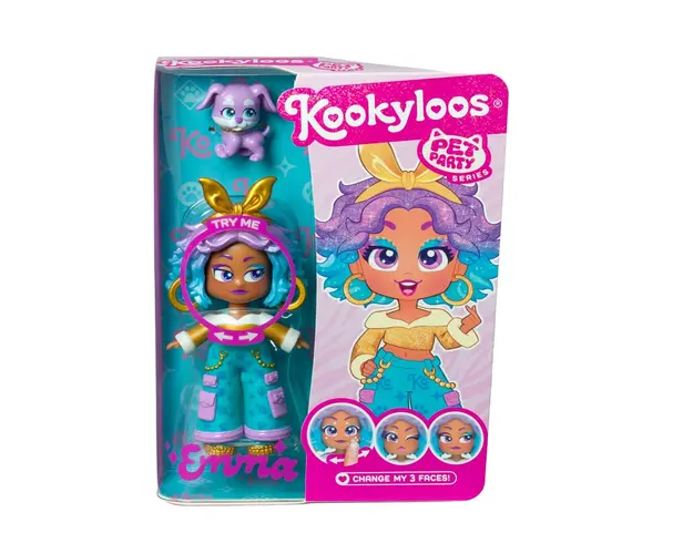 Papusa Kookyloos, Pets Party, Emma