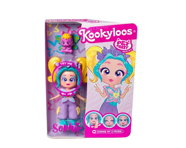 Papusa Kookyloos, Pets Party, Sophie