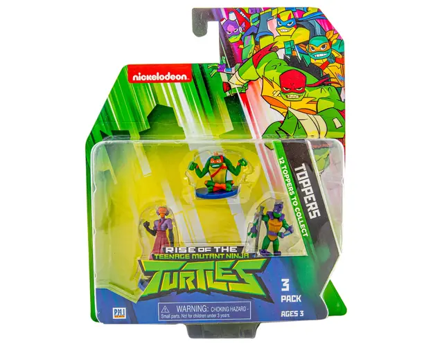 Set 3 figurine surpriza Testoasele Ninja Pencil Toppers, S1