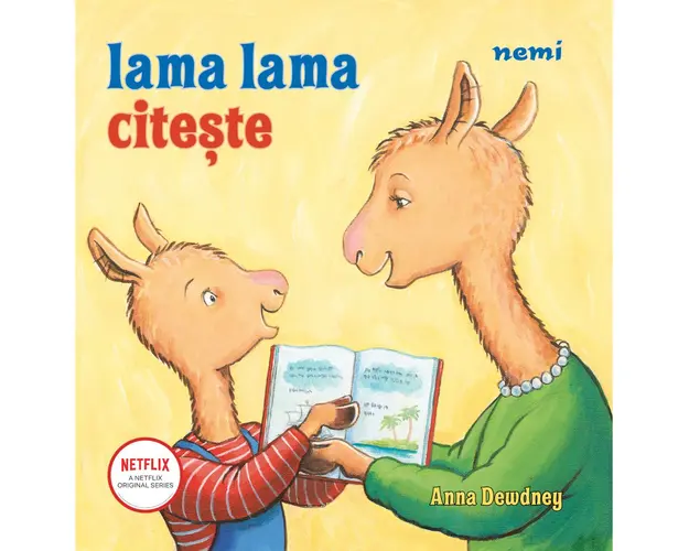 Lama Lama citeste, Anna Dewdney