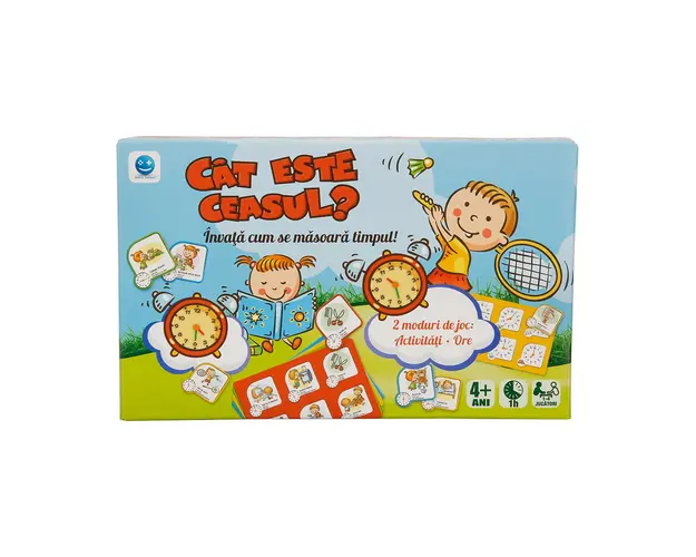 Joc educativ, Cat este ceasul?