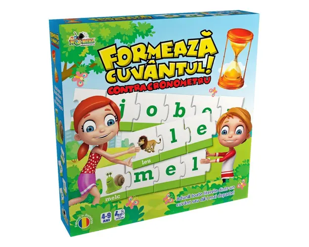 Joc educativ Noriel, Formeaza cuvantul, Contracronometru