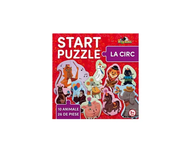 Noriel Puzzle - Start Puzzle, La circ (2, 3 si 4 piese)