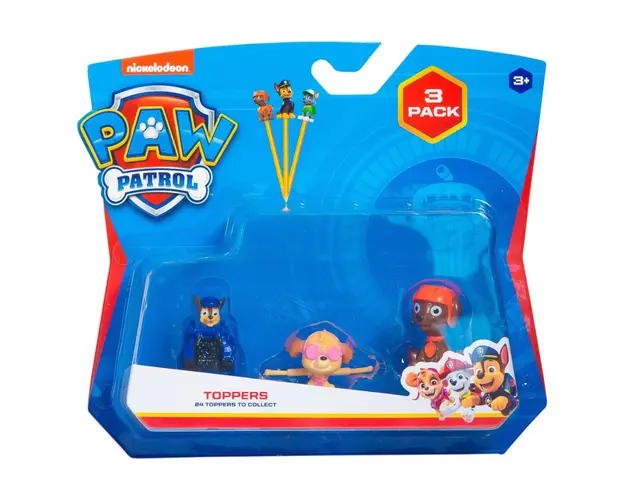 Set 3 figurine Paw Patrol Pencil Toppers, S1