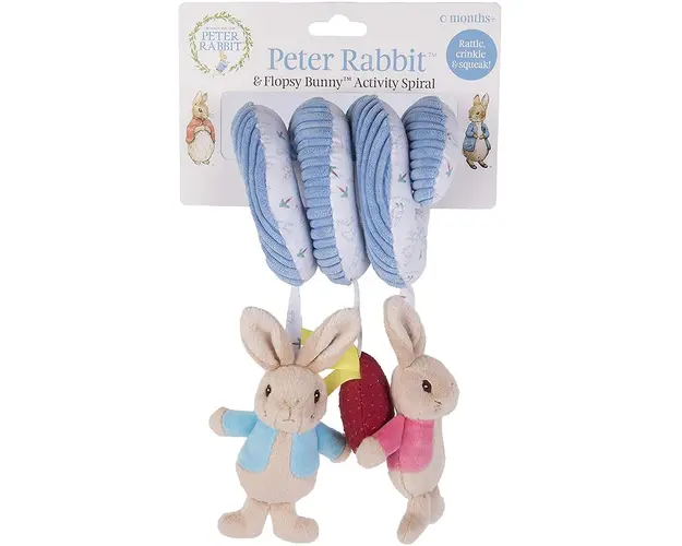 Jucarie bebelusi spirala Peter Rabbit, 26 cm