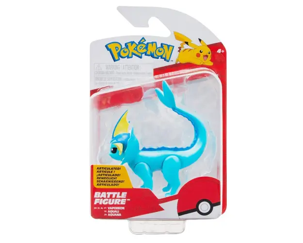 Figurina articulata Pokemon Battle, Vaporeon