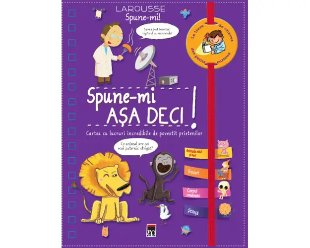 Spune-mi! Asa deci! Larousse