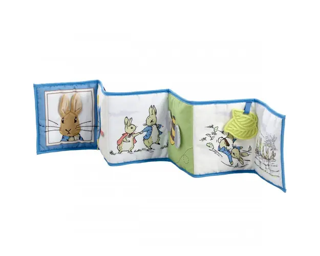Jucarie Carte cu doua fete, Peter the rabbit