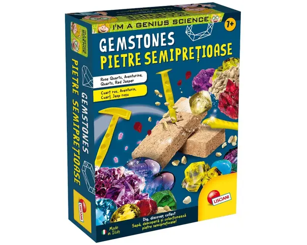 Set de stiinta, Lisciani, Mineralogie