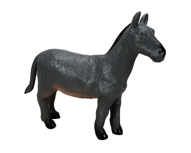 Figurina cu sunet realist, Magar, Crazoo, 24 cm