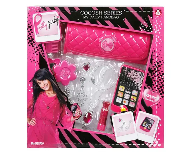 Set gentuta cu accesorii, Pretty Pinky